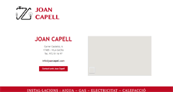 Desktop Screenshot of joancapell.com